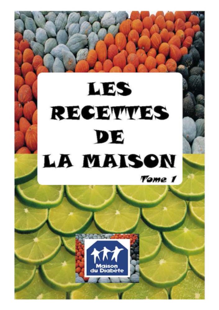 tome 1 livret recettes