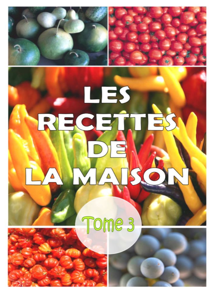 tome 3 livret recettes