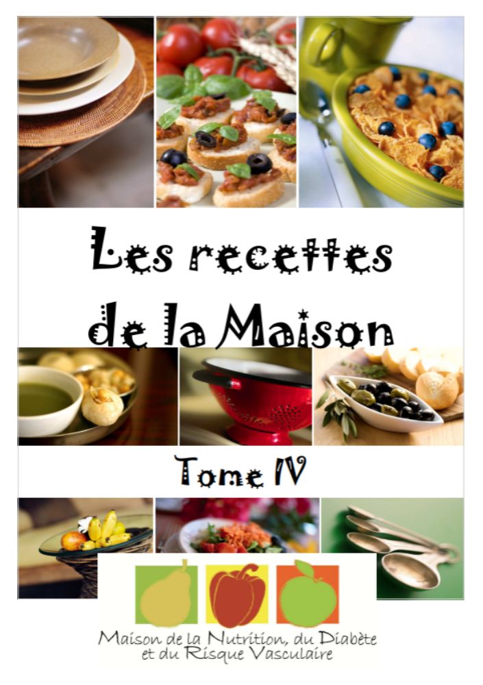 tome 4 livret recettes